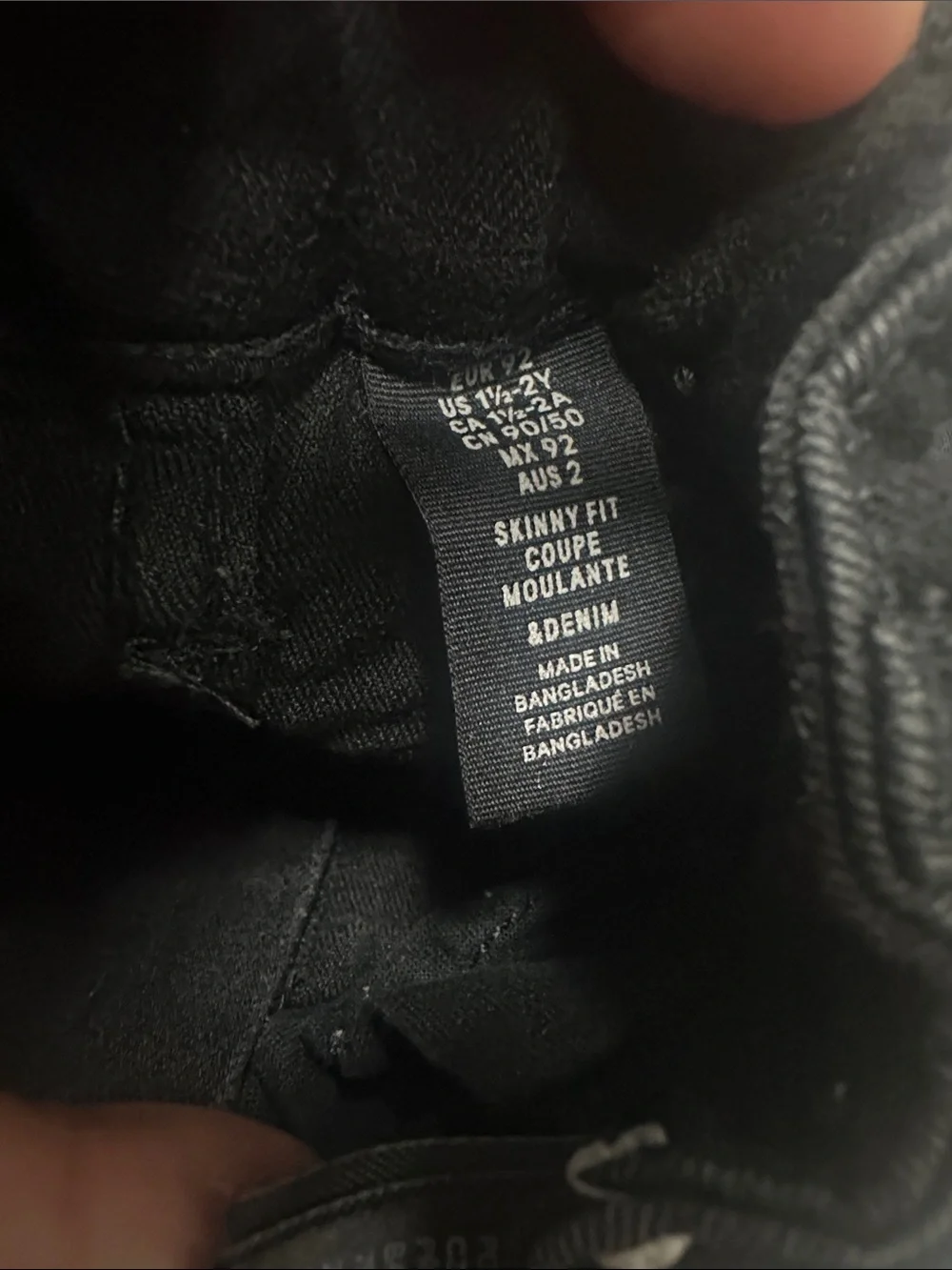 H&M Black Kids Jeans